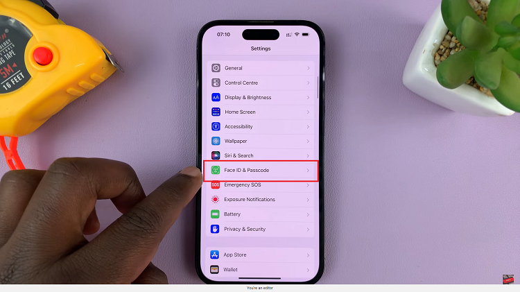 Disable Passcode On iPhone