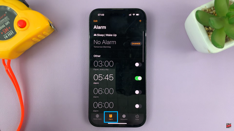 Change Alarm Sound On iPhone