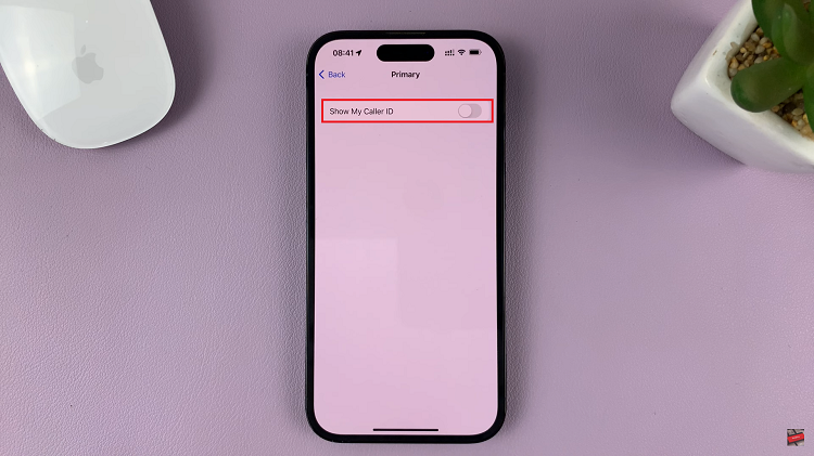 Hide Caller ID On iPhone