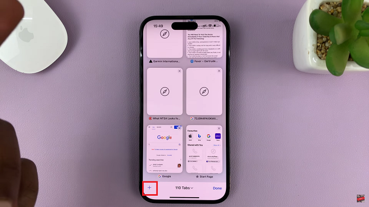 Open & Close Tabs In Safari Browser On iPhone