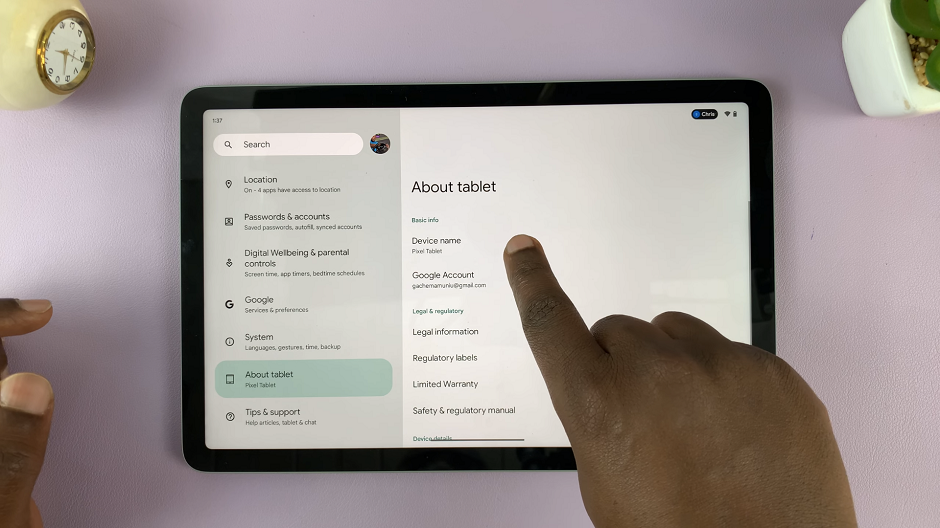 How To Rename Google Pixel Tablet