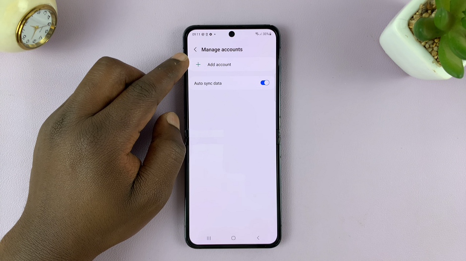 Add Google Account To Samsung Galaxy Z Flip 5