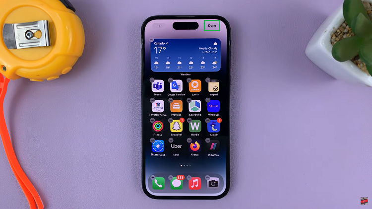 Add Weather Widget On Home Screen On iPhone