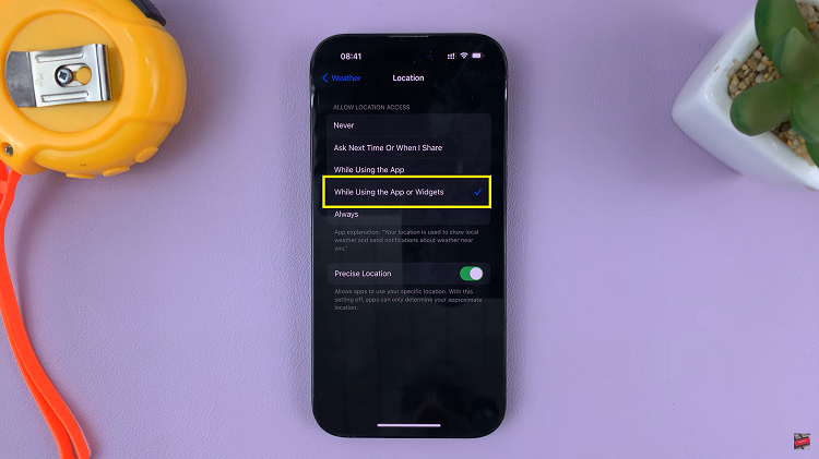 Add Weather Widget On Home Screen On iPhone