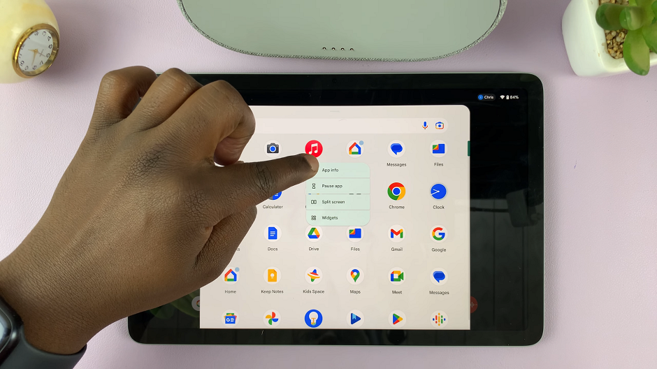 Uninstall Apps from the App Drawer On Google Pixel Tablet