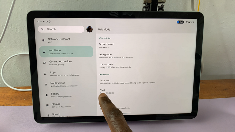 Disable Casting On Google Pixel Tablet