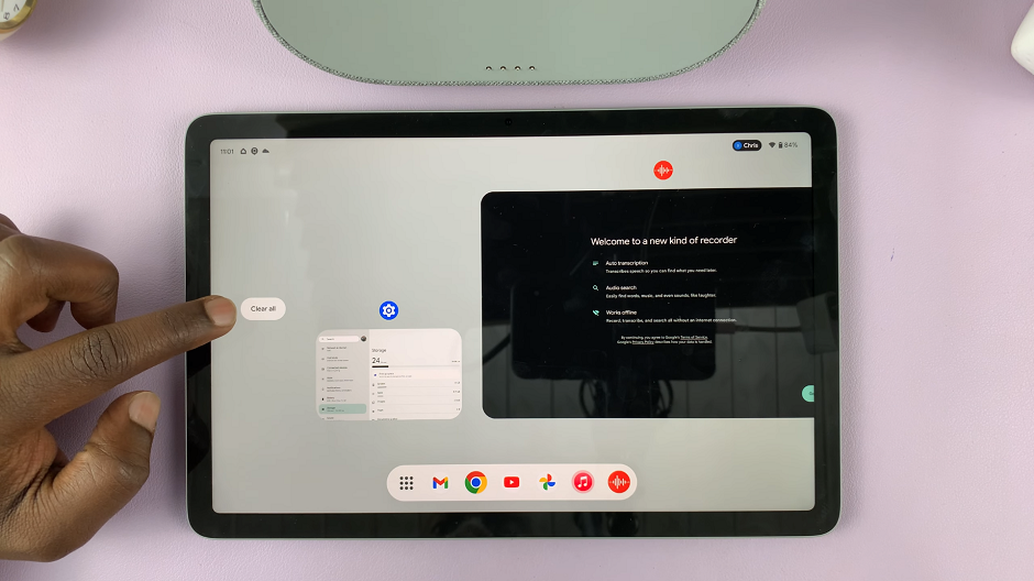 Close Apps through the Recent Apps Overview