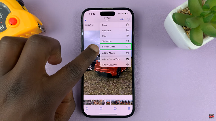 Convert Live Photo To Video On iPhone