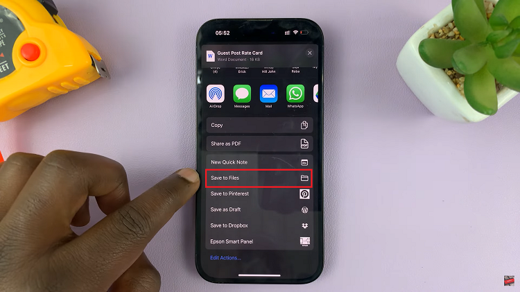 Convert PDF To Word On iPhone