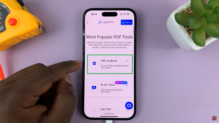 Convert PDF To Word On iPhone