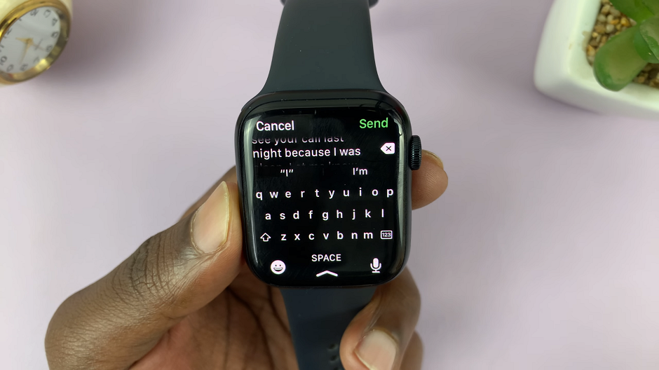 How To Type Messages With Your Voice On Apple Watch