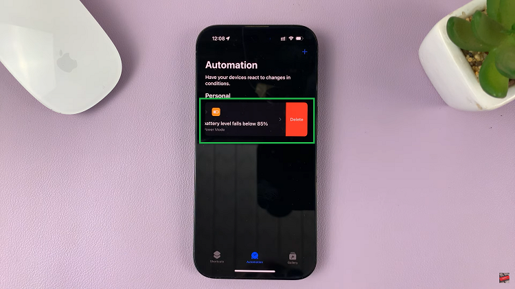 Delete An Automation On iPhone