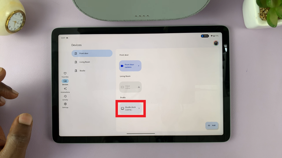 Dock On Google Pixel Tablet