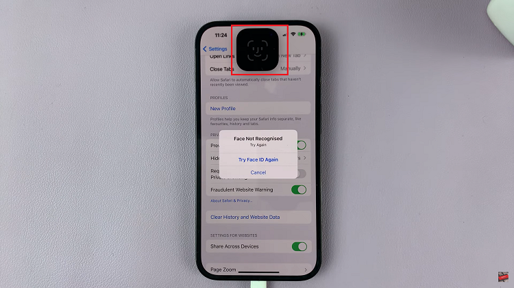Disable Face ID For Private Browsing In Safari For iPhone