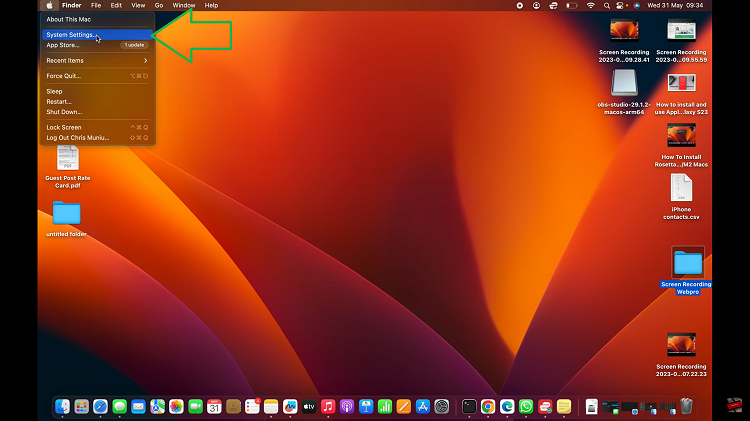 Disable 'Hey Siri' On Mac MacBook