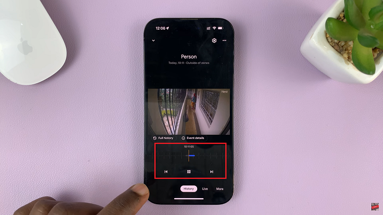 Download Google Nest Camera Events as Video To Phone