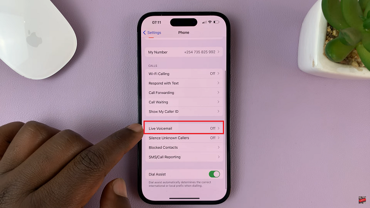 Enable Live Voicemail On iPhone