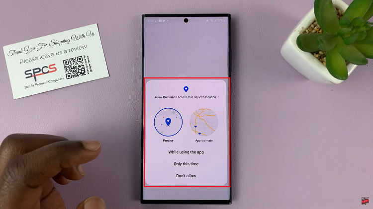 Enable Location Tags In Camera On Samsung Galaxy