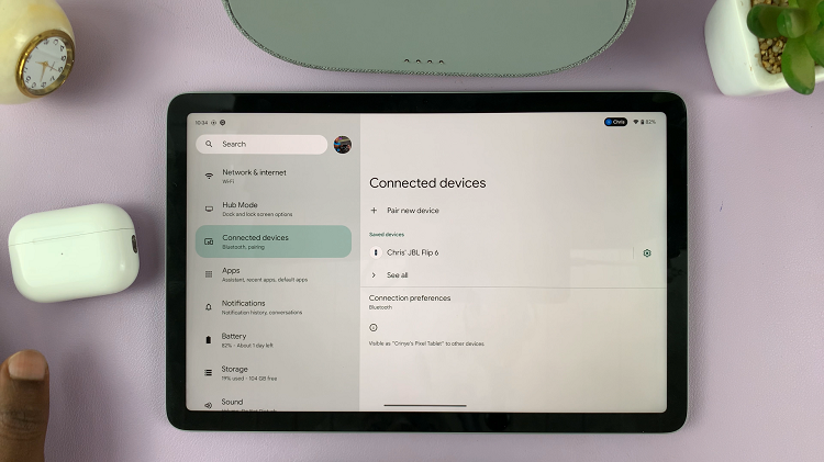 How To Connect AirPods To Google Pixel Tablet