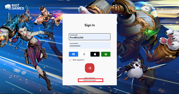 How To Create A Riot Games Account