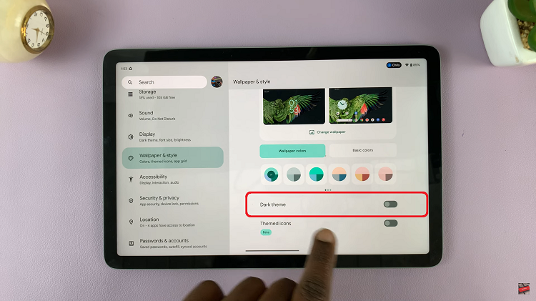How To Enable Dark Mode On Google Pixel Tablet