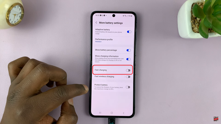 How To Enable Fast Charging On Samsung Galaxy Z Flip 5