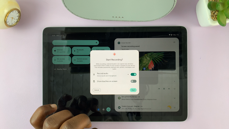 How To Record Screen On Google Pixel Tablet