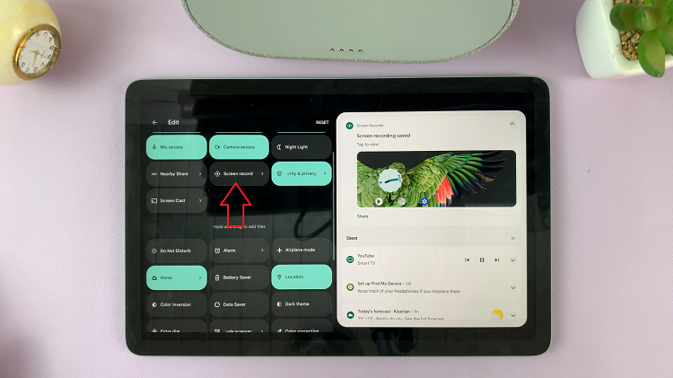 How To Record Screen On Google Pixel Tablet