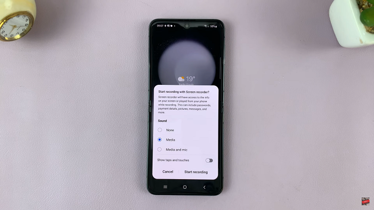 How To Record Screen On Samsung Galaxy Z Flip 5