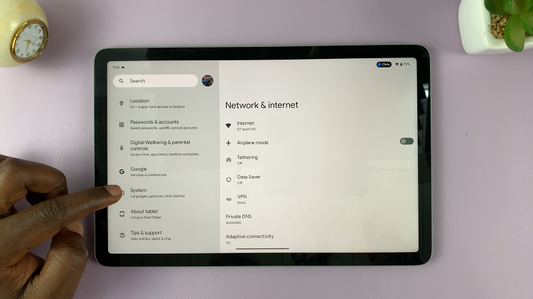 How To Reset Network Settings On Google Pixel Tablet