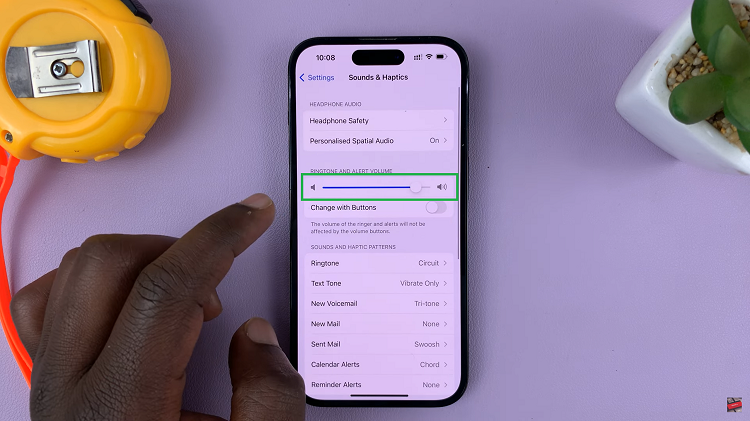 Increase The Keyboard Click Volume On iPhone