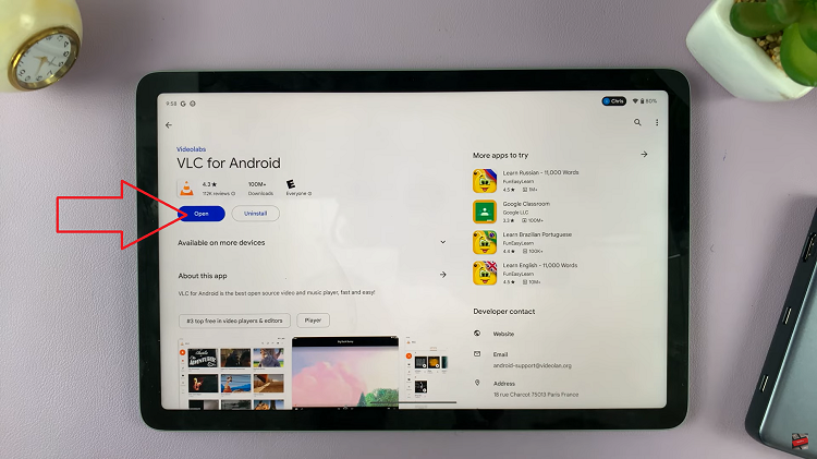 Install VLC Media Player On Google Pixel Tablet