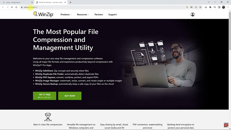 Install WinZip On Windows 11 PC