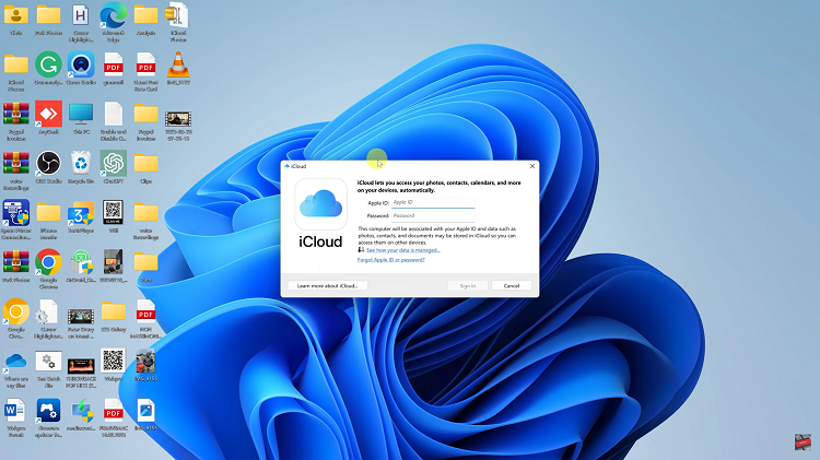 Install iCloud On Windows 11 PC