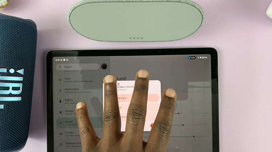 How To Change Sound Output On Google Pixel Tablet