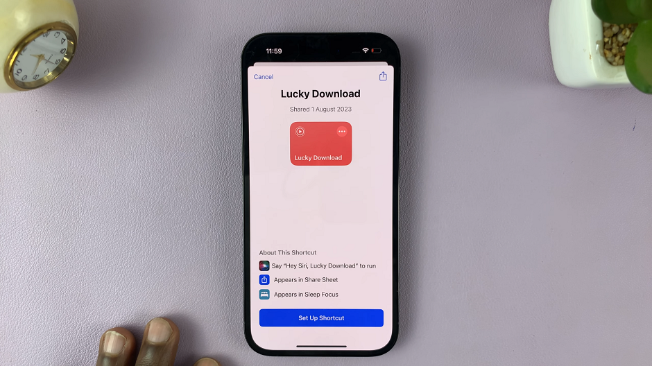 How To Set Up Lucky Download Shortcut