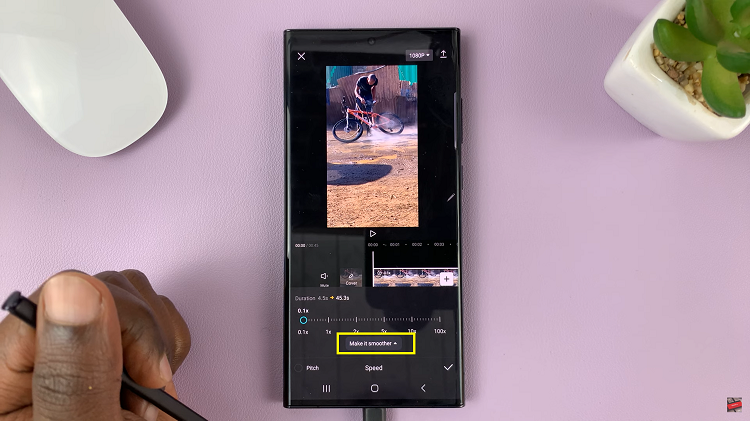Make Slow-motion Video Smooth In CapCut