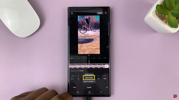 Make Slow-motion Video Smooth In CapCut