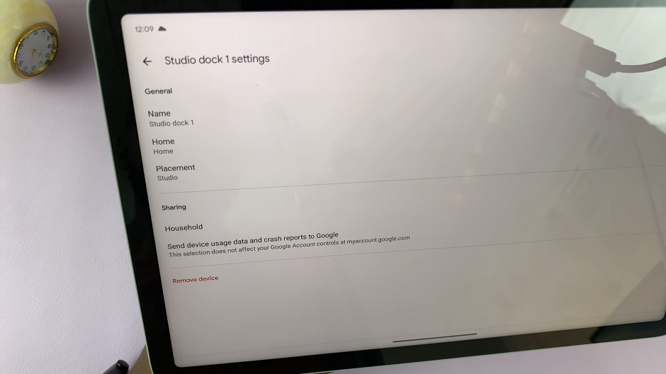 New Dock Name On Google Pixel Tablet