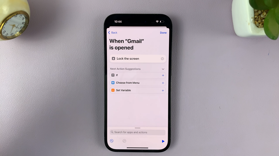 Lock Gmail App On iPhone