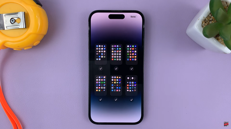 Rearrange Home Screen Pages On iPhone