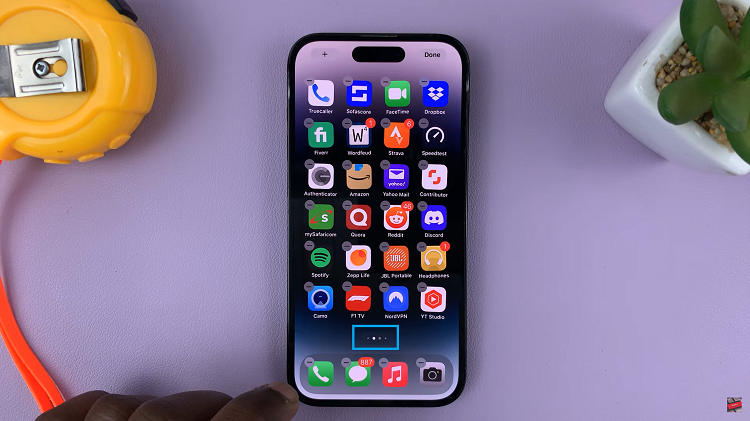 Rearrange Home Screen Pages On iPhone