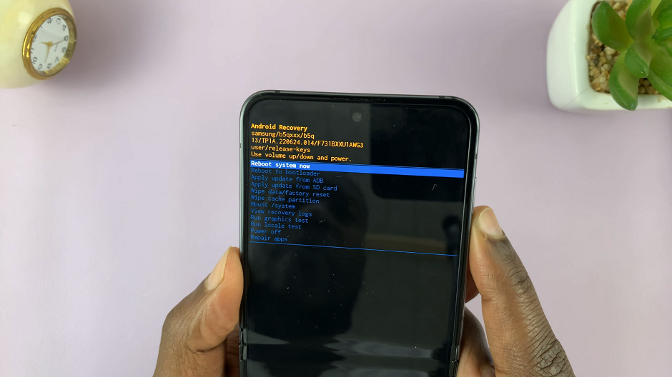How To Exit Recovery Mode On Samsung Galaxy Z Flip 5