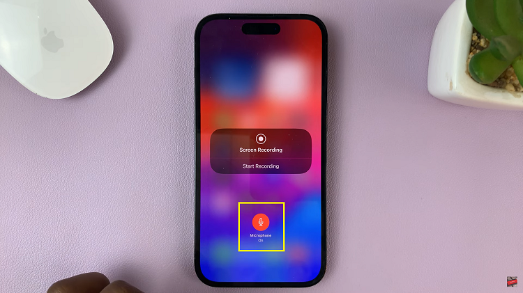 Record Screen On iPhone With Sound