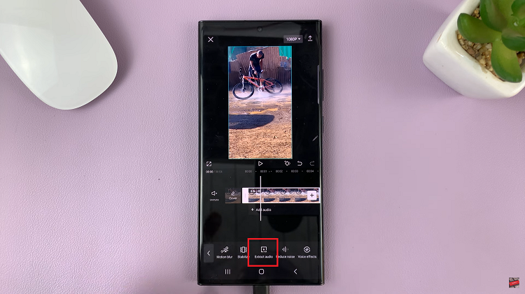 Remove Audio From Video Clip In CapCut