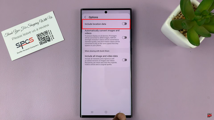 Remove Location Information From Media On Samsung
