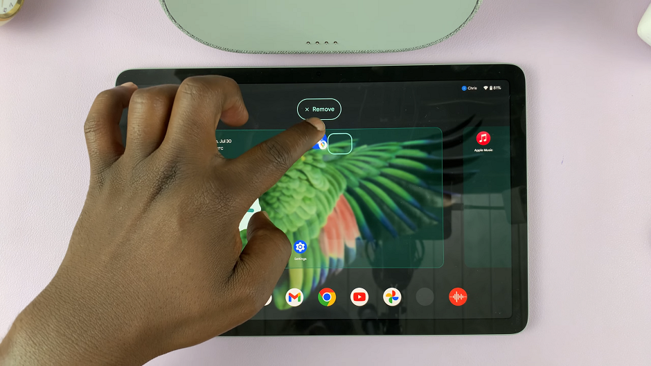 How To Remove Widgets On Google Pixel Tablet