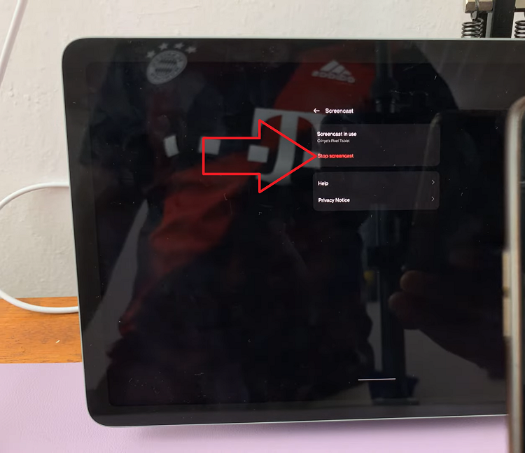 Stop Casting On Google Pixel Tablet