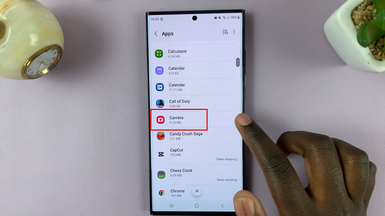 Enable Camera Scene Optimizer On Samsung Galaxy S23