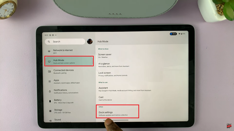 See When Your Google Pixel Tablet Was Last Docked